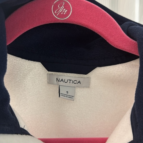 Nautica Light Weight Fleece Jacket Size Small - Picture 5 of 8